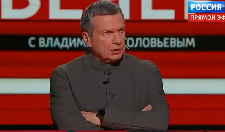 Вечер с Соловьевым последний 29.09.2026 выпуск сегодня