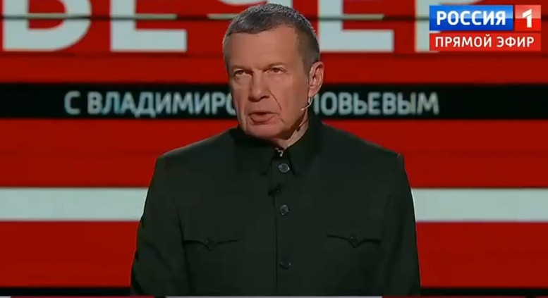 Вечер с Соловьевым последний 12.10.2026 выпуск сегодня